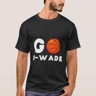 Camiseta Go D-Wade T-Shirt Dwyane Tee Shirt Flash Miami Jer