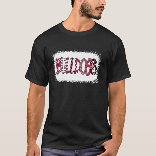 Camiseta Go Dawgs Funny Bulldoges T Shirt (Anverso)