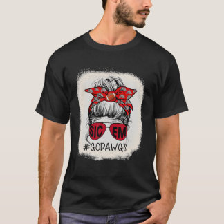 Camiseta Go Dawgs SIC-EM fanáticos del deporte de Georgia