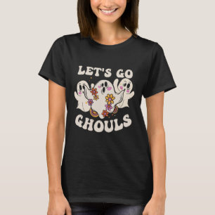 Camiseta Go Ghouls Costume Halloween Calabaza Fantasma