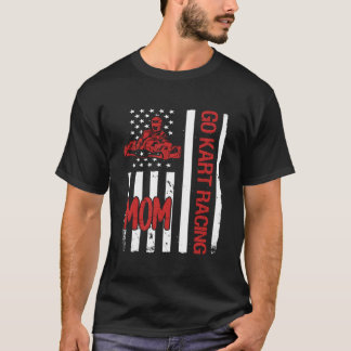 Camiseta Go K Racing Mamá Bandera De EE. UU.