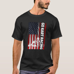 Camiseta Go Kart Carreras Karting Go-Cart Racer