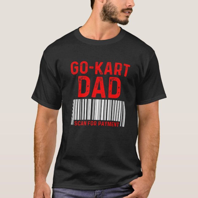Camiseta Go Kart Carreras Karting Go-Cart Racer (Anverso)