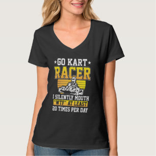 Camiseta Go Kart Carreras Mouth Karting Go Cart Racer