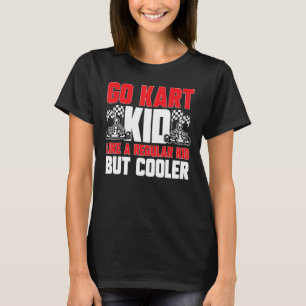 Camiseta Go Kart Kid Go Kart Carreras Go Cart Karting