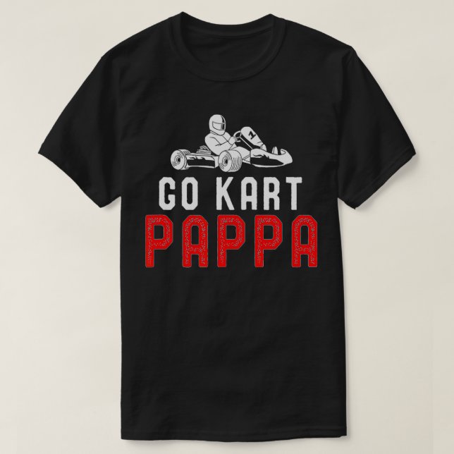 Camiseta Go Kart Papa Mechanor Patrocinador Consejero Direc (Diseño del anverso)