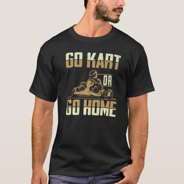 Camiseta Go Kart Racing Men  Go Karts (Anverso)