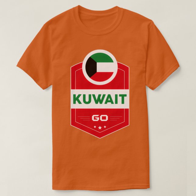 CAMISETA GO KUWAIT (Diseño del anverso)
