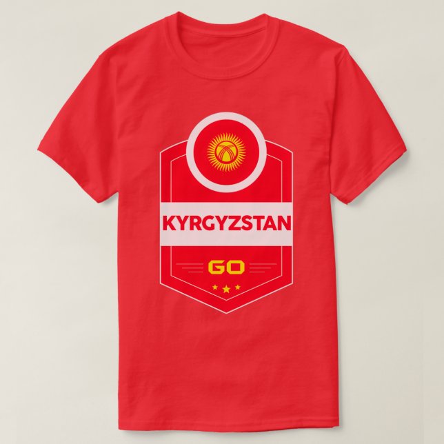 CAMISETA GO KYRGYZSTAN (Diseño del anverso)