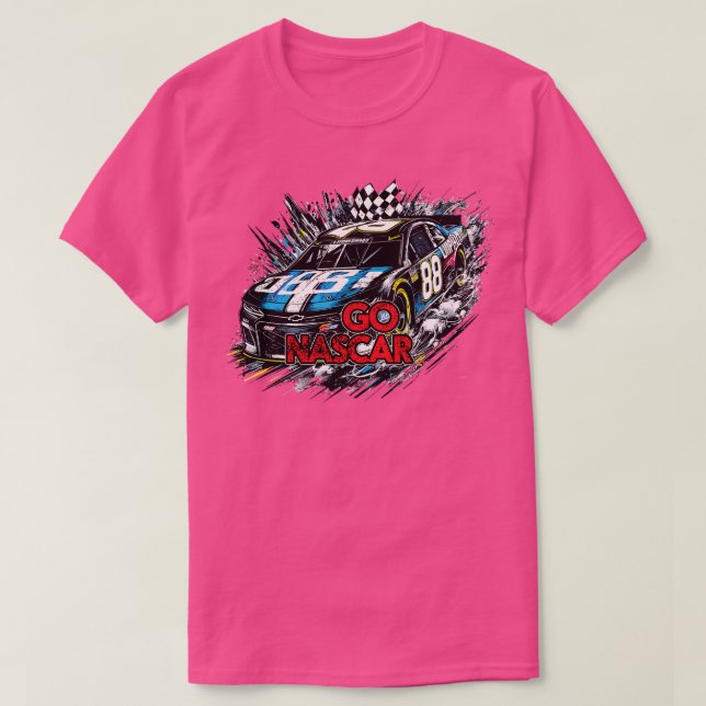 Camiseta Go Nascar (Diseño del anverso)