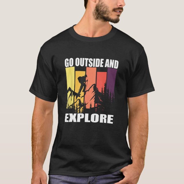 Camiseta Go Outside and Explore (Anverso)