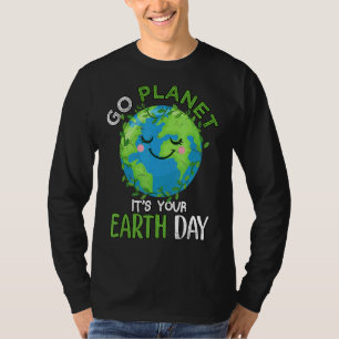Camiseta Go Planet It's Your Earth Day 2022 52º aniversario