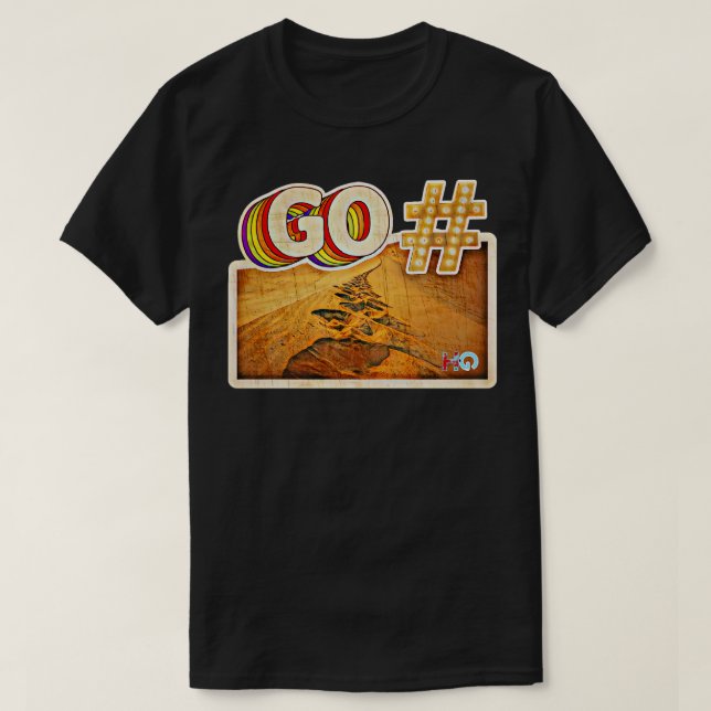 Camiseta Go Pound Sand Hipster Golf (Diseño del anverso)