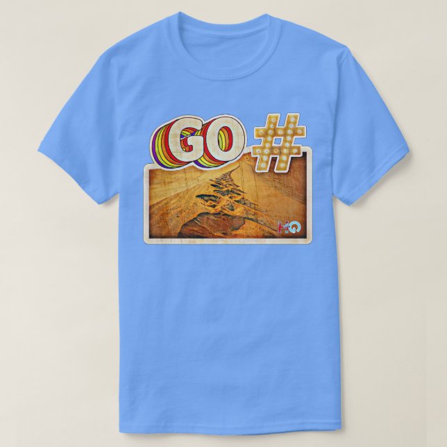 Camiseta Go Pound Sand Hipster Golf (Diseño del anverso)
