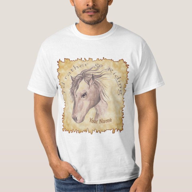 Camiseta Go Riding Horse (Anverso)