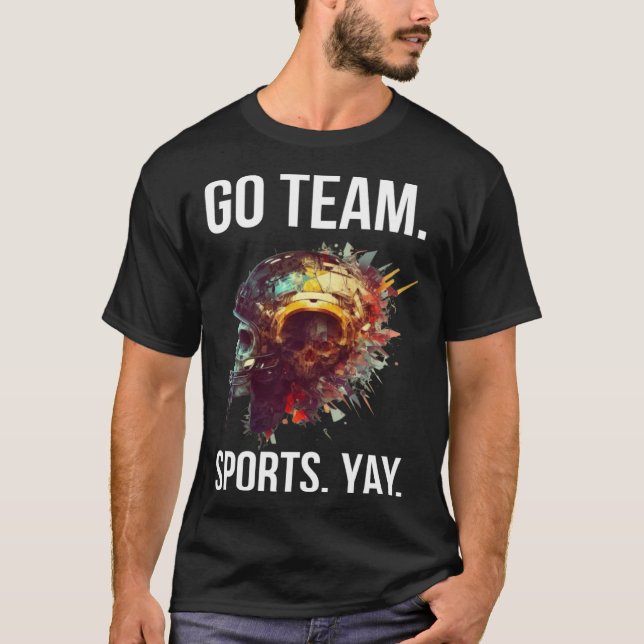 Camiseta Go Team Sports Yay  4 (Anverso)