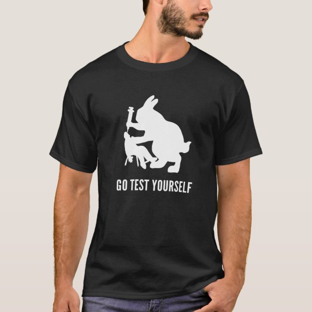Camiseta Go Test Yourself Zoologist   (Anverso)