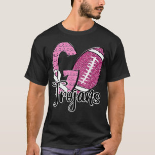Camiseta Go Trojans School Deportes Fan Spirit Cáncer de ma