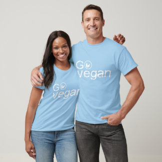 Camiseta Go Vegan - Basic Singlet - Black
