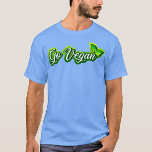 Camiseta Go Vegan Vegetarian Vegan Animal Protector