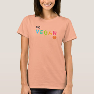 Camiseta GO vegano - blanco - personalizado