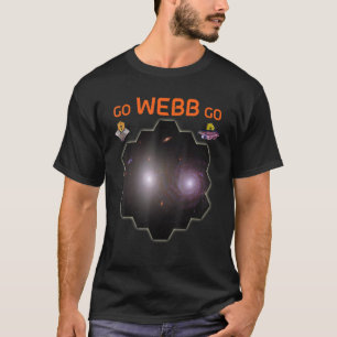 Camiseta GO WEBB GO Webb Space Telescope Interactuando Gala