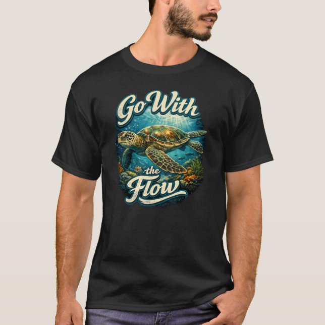 Camiseta Go With The Flow T-Shirt (Anverso)