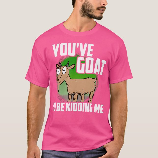 Camiseta Goa Goat Punny (Anverso)
