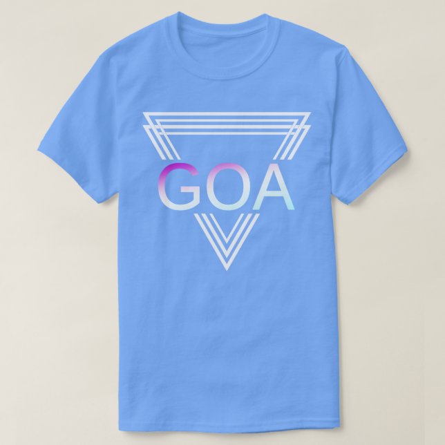 Camiseta GOA Techno House Fiesta EDM Festival Electro Rave  (Diseño del anverso)