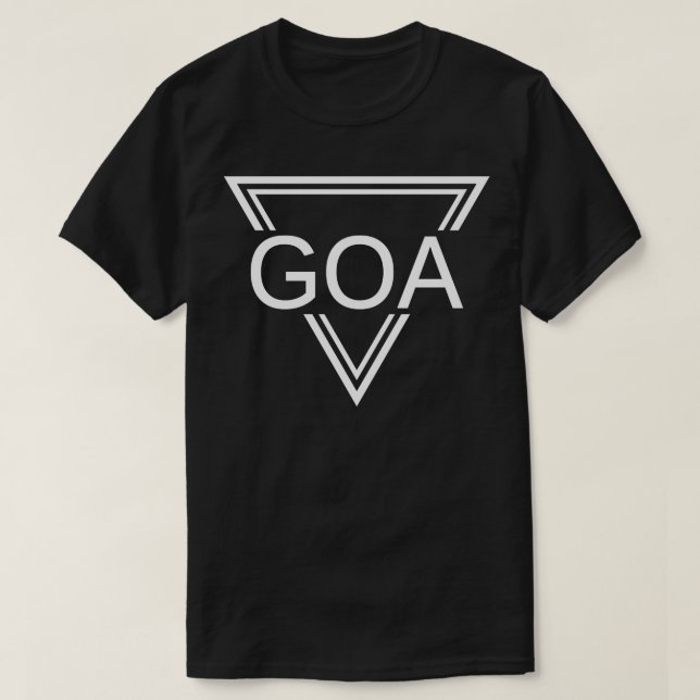 Camiseta GOA Techno House Fiesta EDM Festival Electro Rave  (Diseño del anverso)