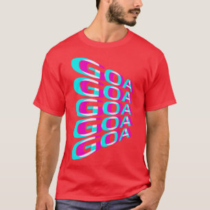 Camiseta GOA Techno House Fiesta EDM Festival Electro Rave 