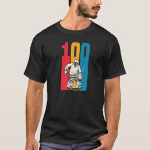 Camiseta Goalie de hockey sobre hielo de 100 años de edad r