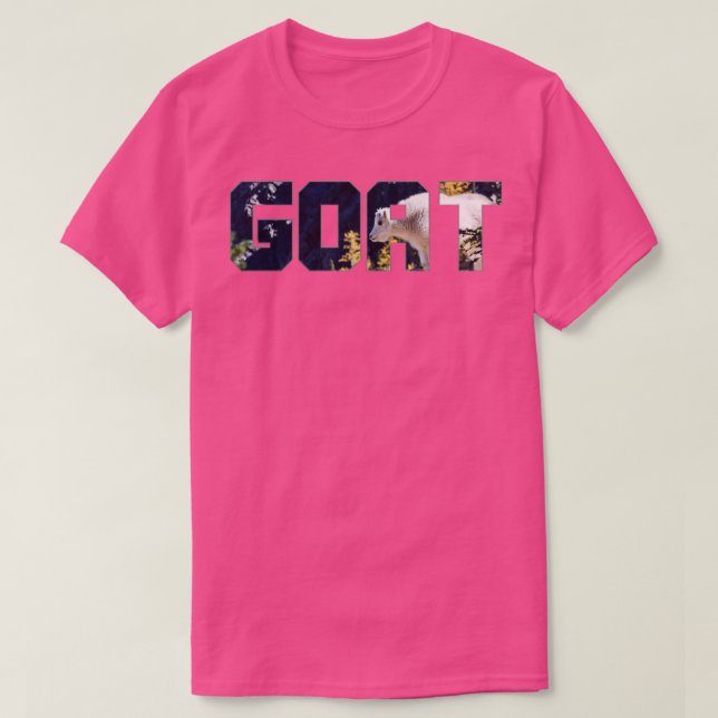 CAMISETA GOAT (Diseño del anverso)