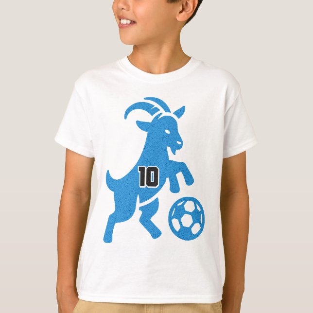 Camiseta GOAT 10 Football (Anverso)