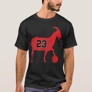 Camiseta GOAT 23 Funny Basketball