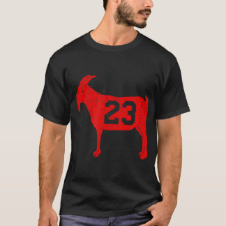 Camiseta GOAT 23 Vintage Jordan Red