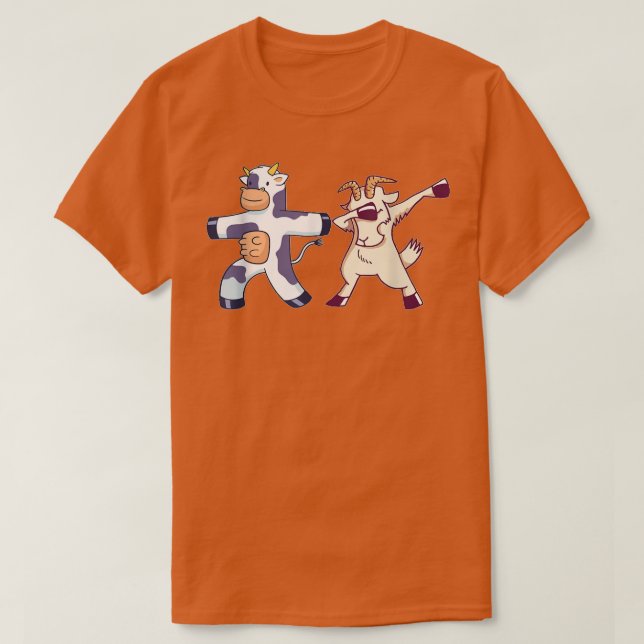 Camiseta Goat and Cow Farmer  (Diseño del anverso)