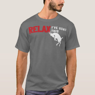 Camiseta Goat Calm Down Farmer Farm Rela I've This