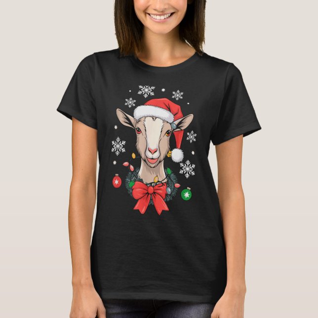 Camiseta Goat Christmas  (Anverso)