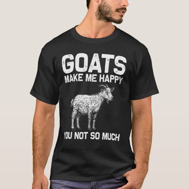 Camiseta Goat For Men Women Goat Farmers Animal Farming (Anverso)