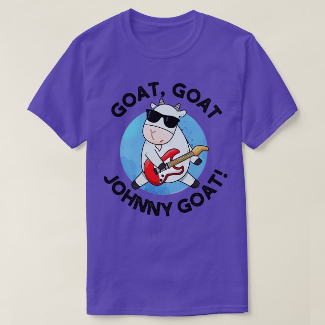 Camiseta Goat Go Goat Cute Animal Pun 1 (Diseño del anverso)