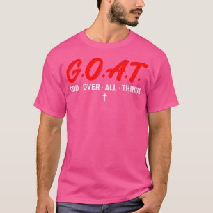 Camiseta GOAT God Over All Things Funny Apparte