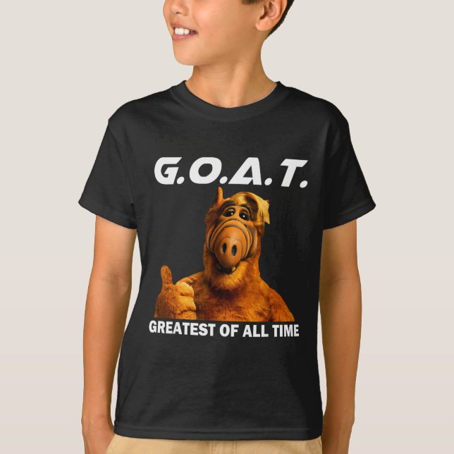 Camiseta Goat Greatest Of All Time Funny Meme  (Anverso)