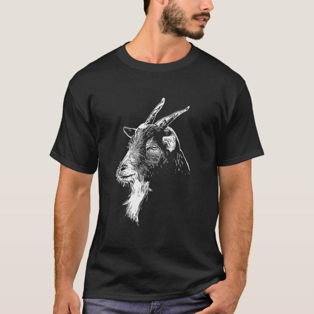 Camiseta Goat Head (Anverso)