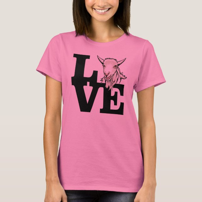 CAMISETA GOAT | L O V E (Anverso)