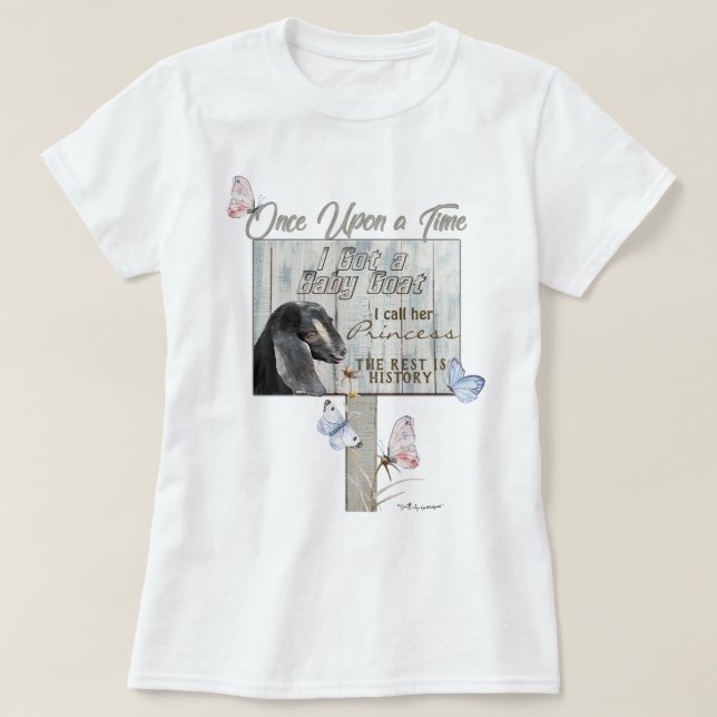 Camiseta GOAT LOVE | Once Upon a Time (Diseño del anverso)