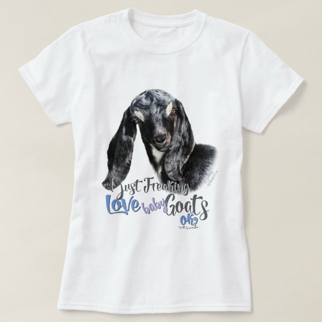 Camiseta GOAT LOVE | Sólo estoy frenando el amor de las cab (Diseño del anverso)