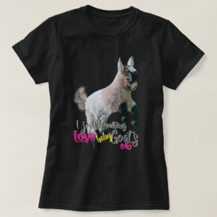 Camiseta GOAT LOVER   Acabo de masticar el amor, las cabras