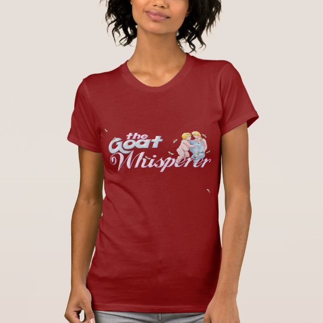 Camiseta Goat Lovers Regalos Goat Whisperer (Anverso)