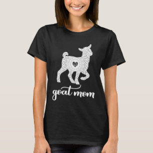Camiseta Goat Mom for Women Mascota Goat
